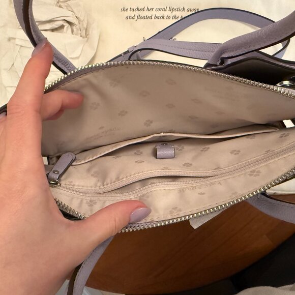 Kate Spade Margaux Medium Satchel Lavender
